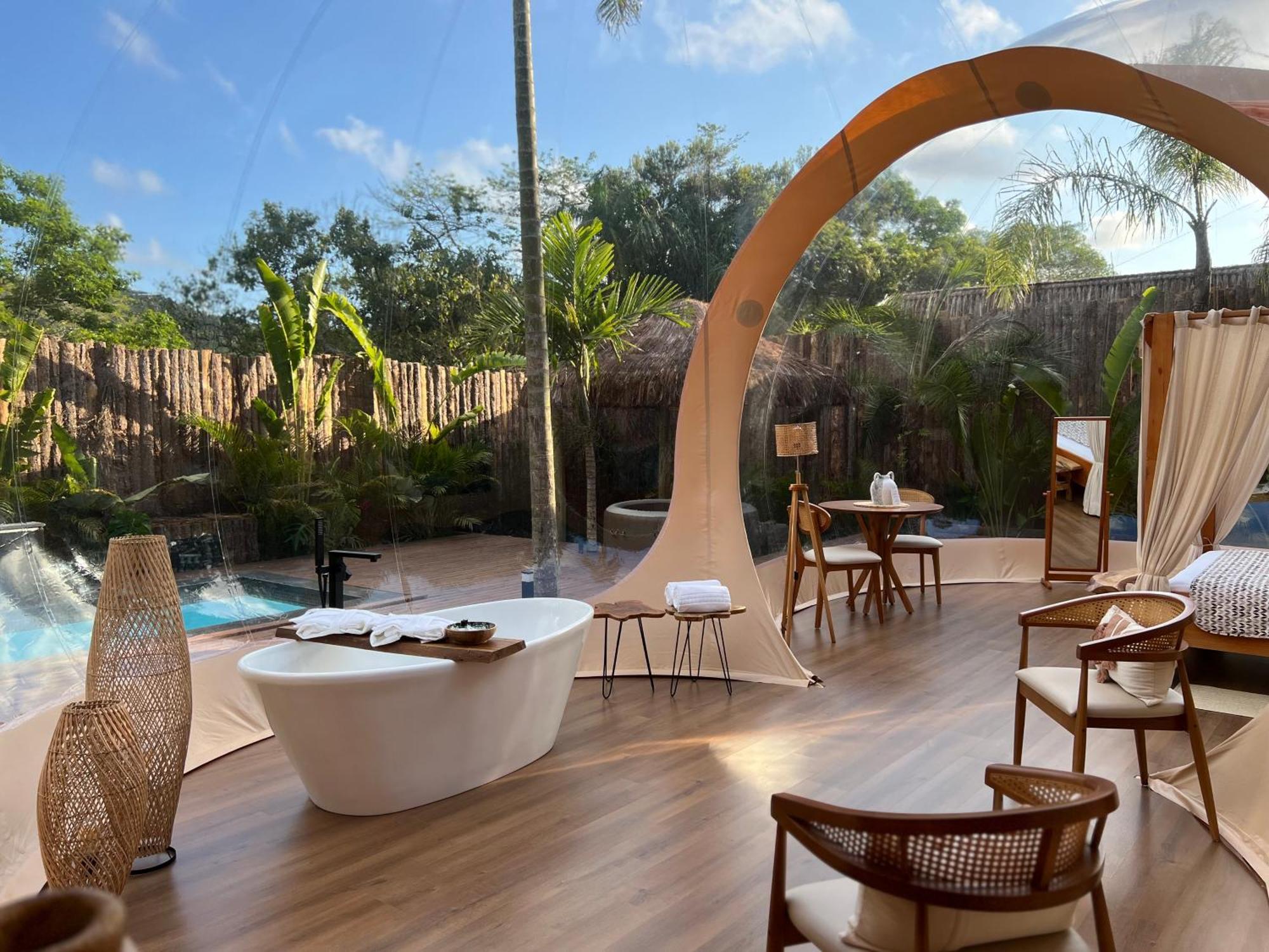 Zion Bubble Glamping Hotel Florianópolis Exterior foto