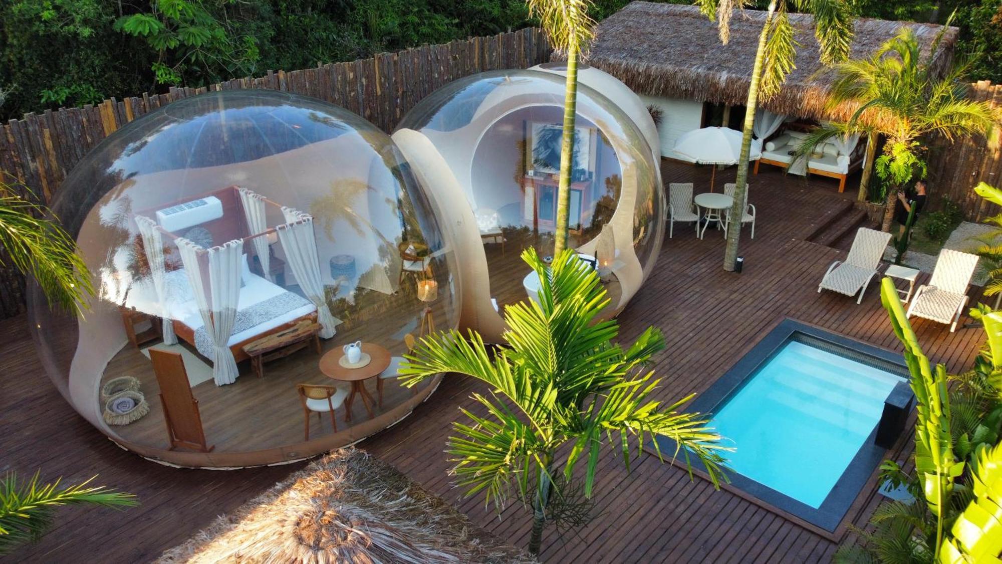 Zion Bubble Glamping Hotel Florianópolis Exterior foto