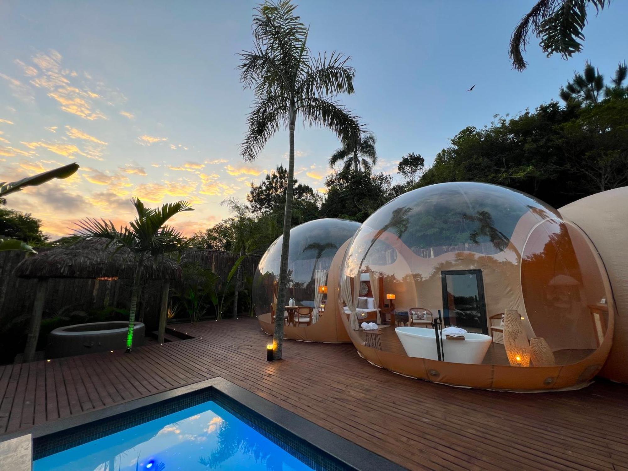Zion Bubble Glamping Hotel Florianópolis Exterior foto