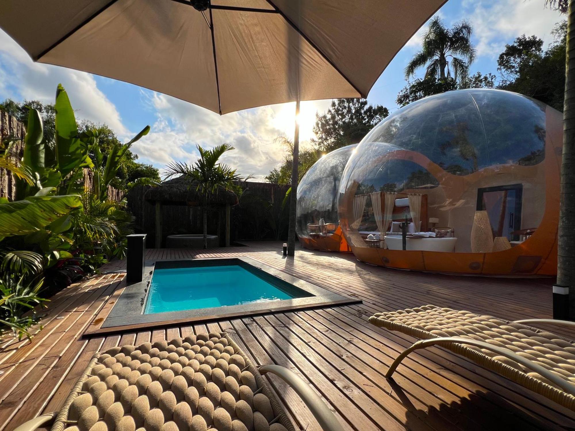 Zion Bubble Glamping Hotel Florianópolis Exterior foto