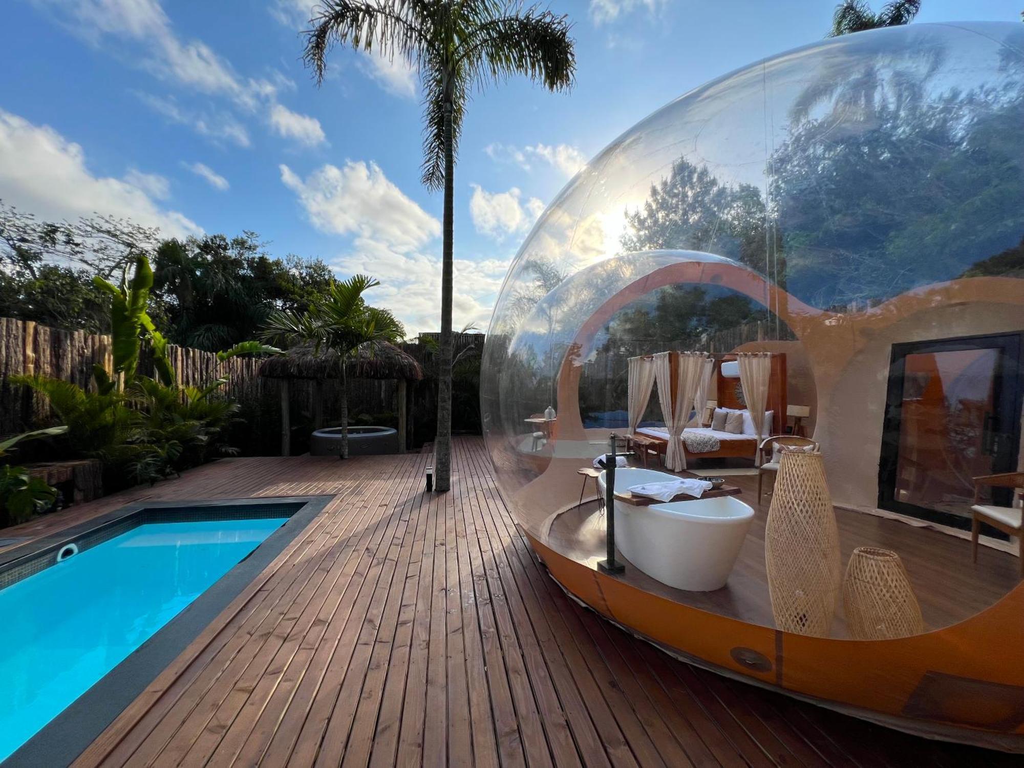Zion Bubble Glamping Hotel Florianópolis Exterior foto