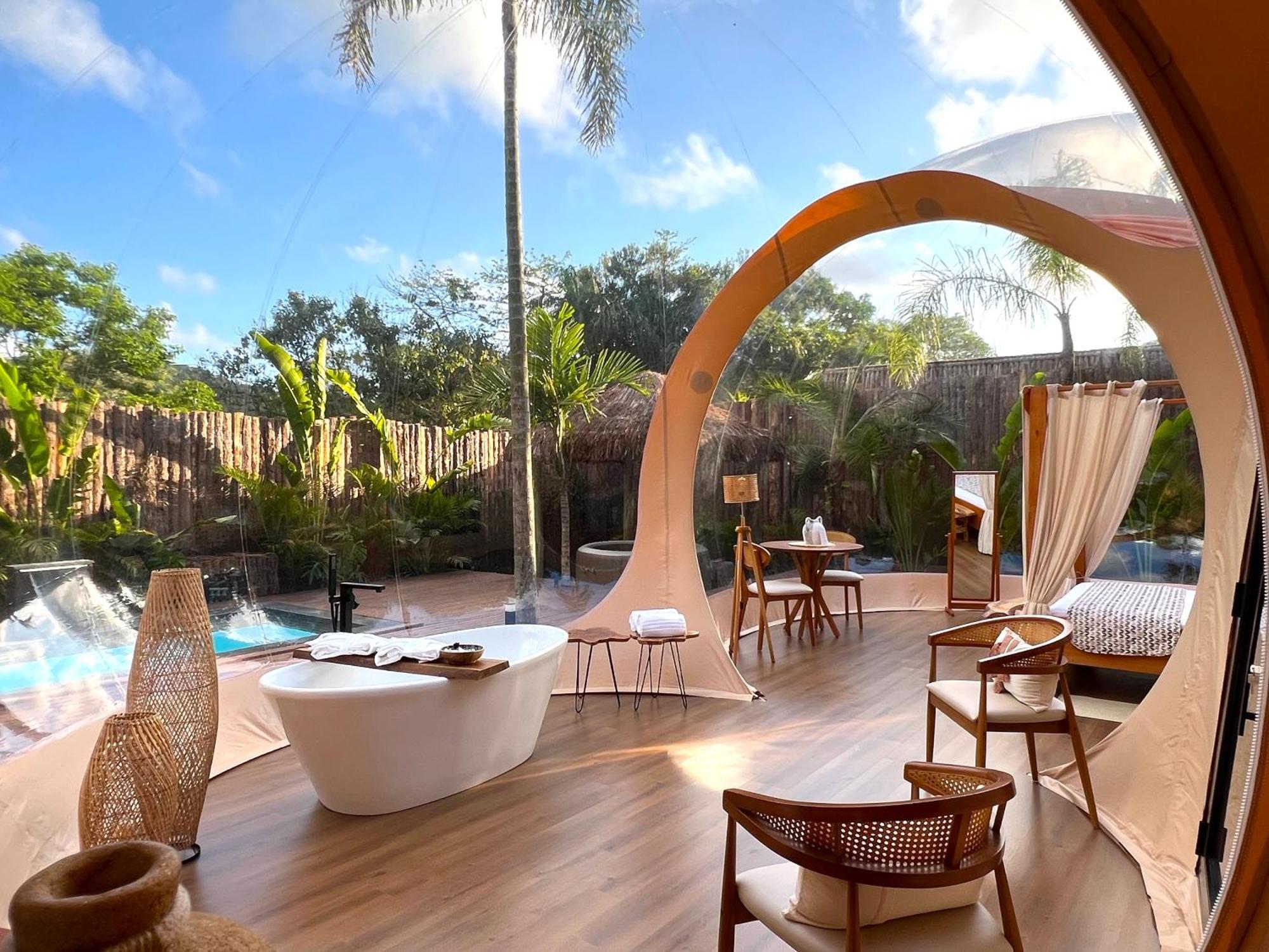 Zion Bubble Glamping Hotel Florianópolis Exterior foto