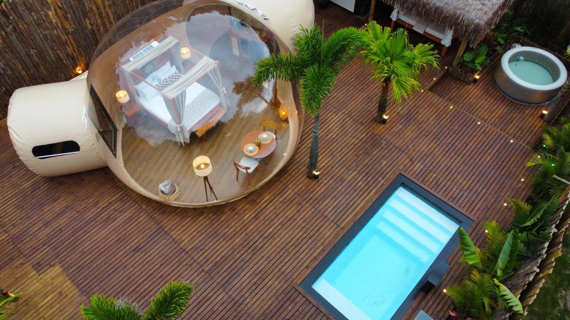 Zion Bubble Glamping Hotel Florianópolis Exterior foto