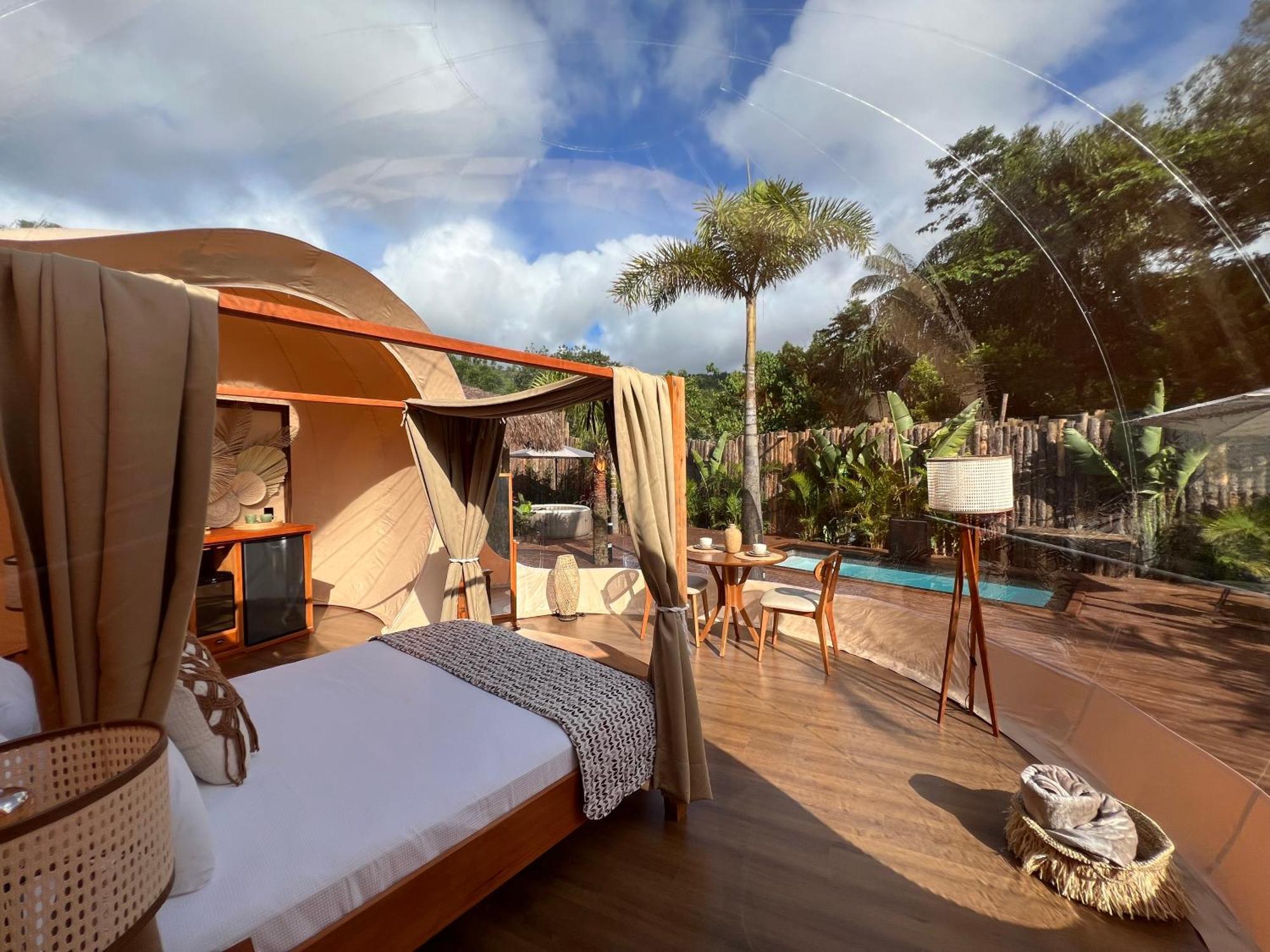 Zion Bubble Glamping Hotel Florianópolis Exterior foto