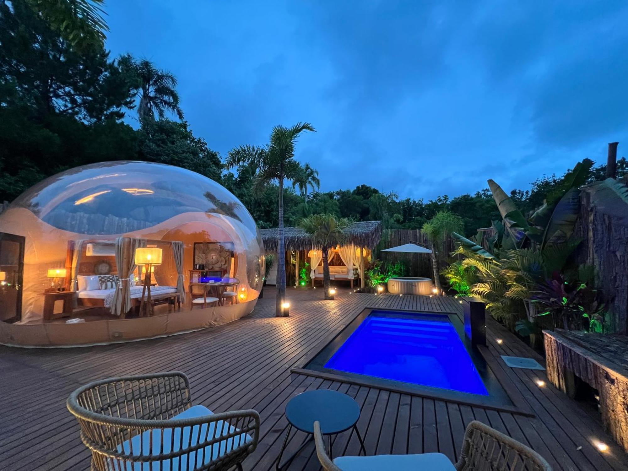 Zion Bubble Glamping Hotel Florianópolis Exterior foto