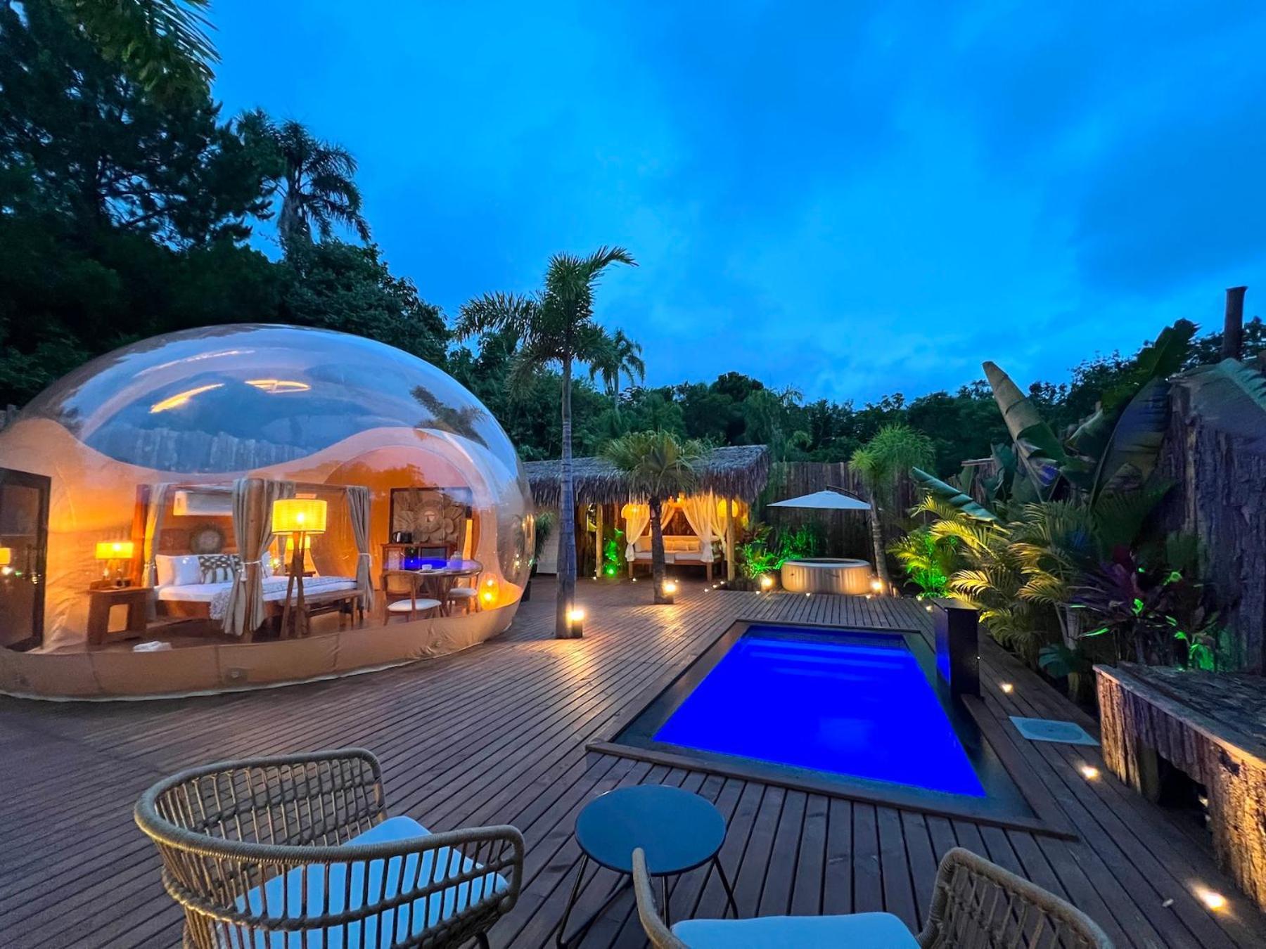 Zion Bubble Glamping Hotel Florianópolis Exterior foto