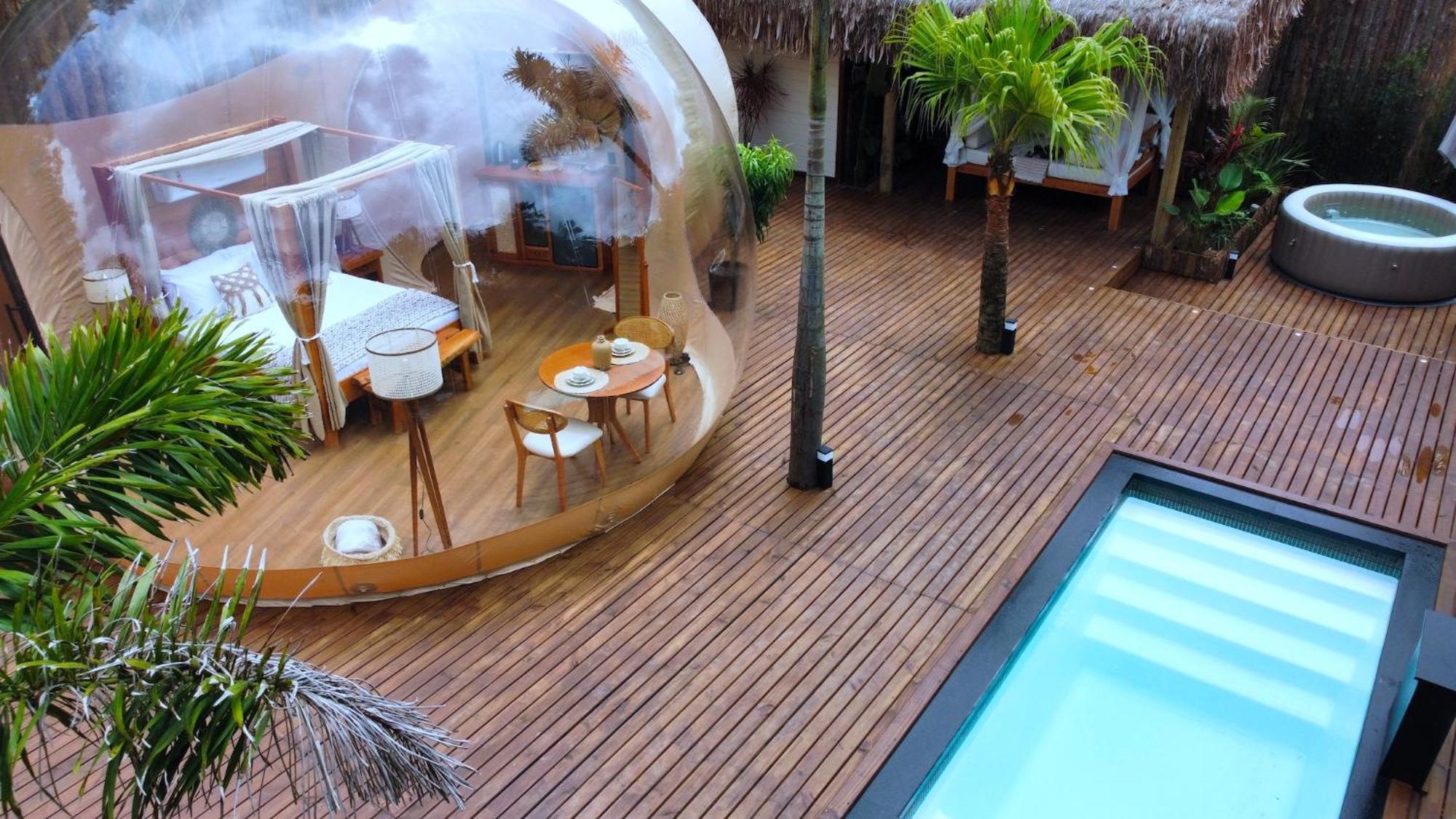 Zion Bubble Glamping Hotel Florianópolis Exterior foto
